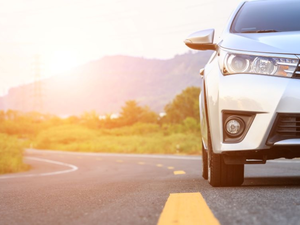 Coche en altas temperaturas